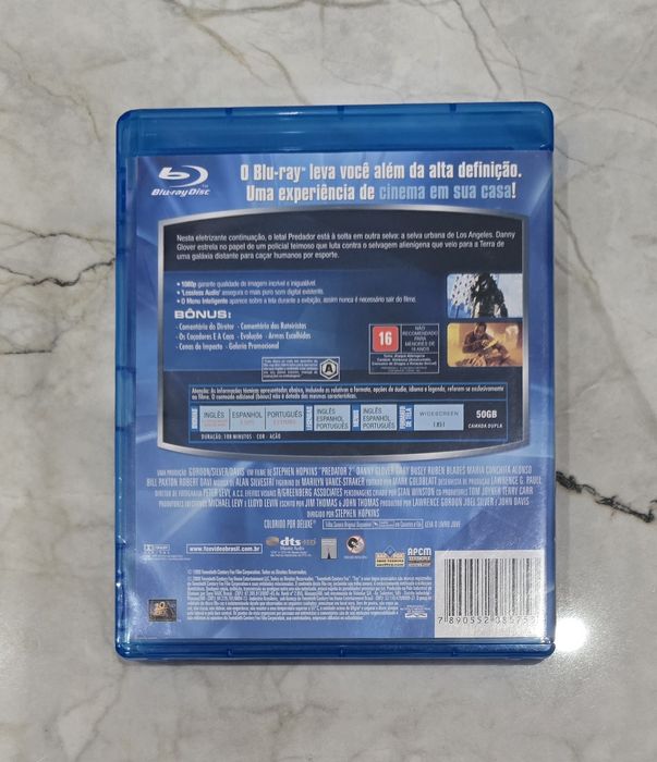 Predador 2 , blu-ray com legendas pt-br
