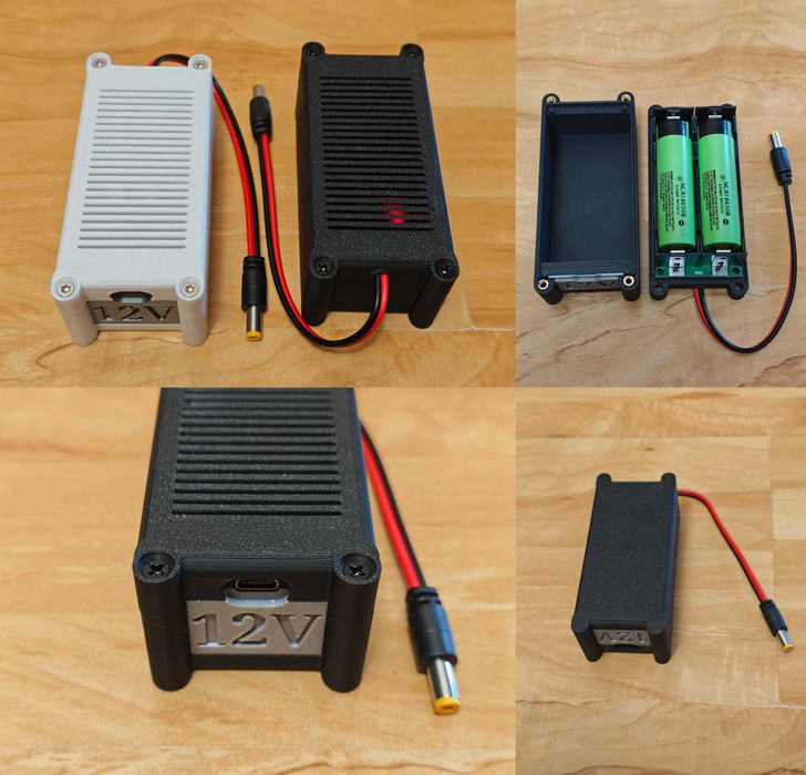 UPS для роутера модема DC412L DC712L DC1018L DC1036L Li-Ion 12/18/36W 5/9/12В USB PoE