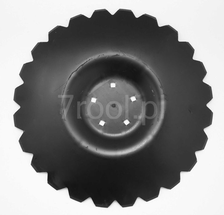 Talerz fi 560 mm, 5-otw wpust pod piastę! Brona talerzowa ARES