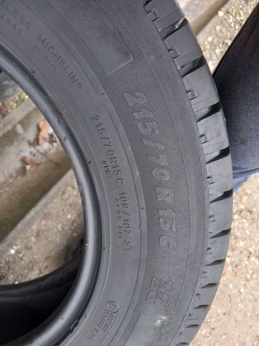 2x Opony Używane Letnie 215/70R15C Michelin
