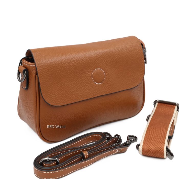 Сумка жіноча шкіряна leather 3610 ginger Сумка женская кожаная