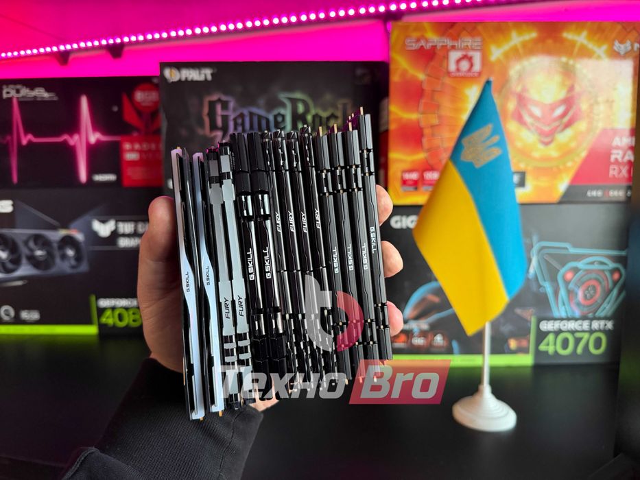 Гарантія! Оперативна пам'ять DDR4/DDR5 для ігрових комп'ютерів