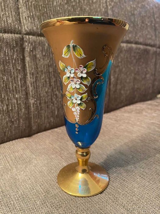 Cálice em Vidro Murano, Moser ou Bohemia de Grandes dimensões.