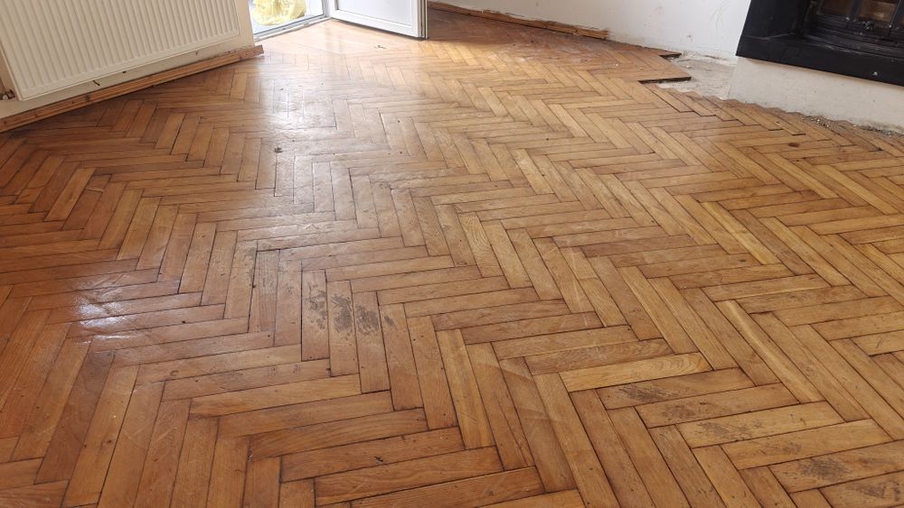 Parkiet dębowy 25m2