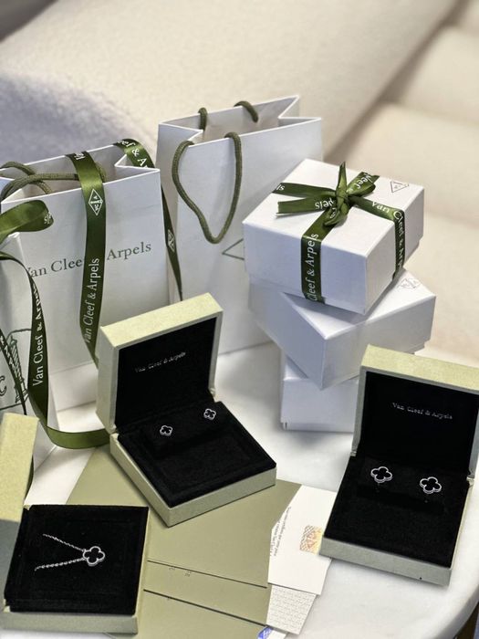 Сережки Van Cleef mini