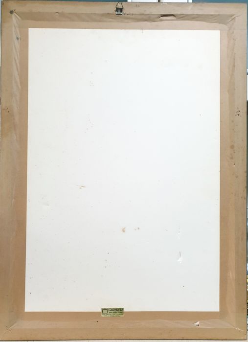 Luís Filipe Abreu: linda Serigrafia assinada, numerada e emoldurada