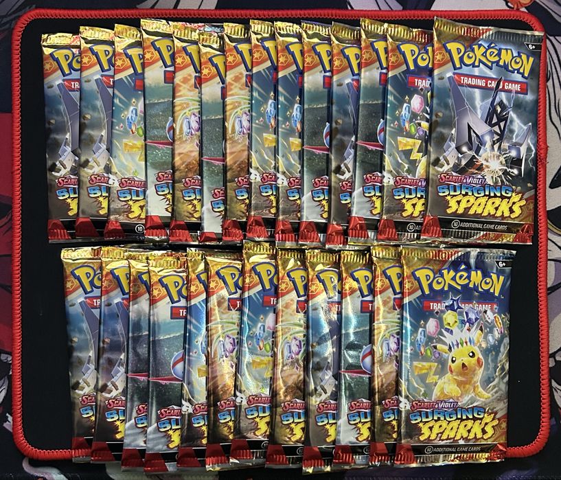 TCG Pokemon Booster pack. Бустер паки Покемон