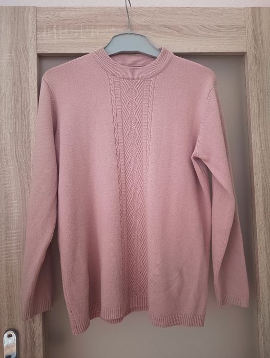 Sweterek różowy rozmiar XL