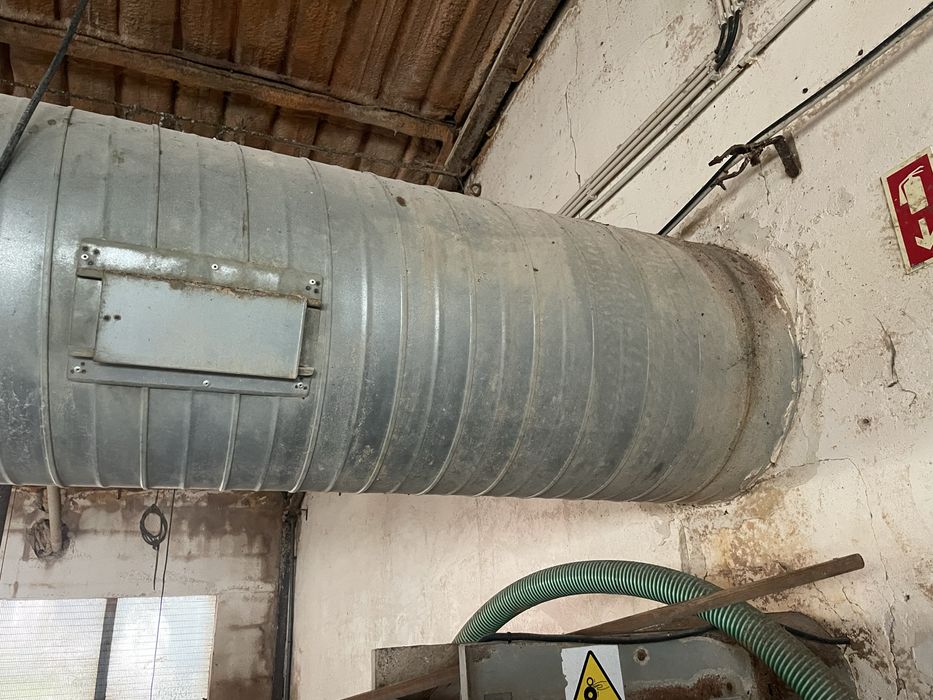 Caldeira Industrial de Aviário mais condutas