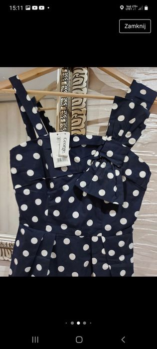 Sukienka NOWA George rozm. S tj.36