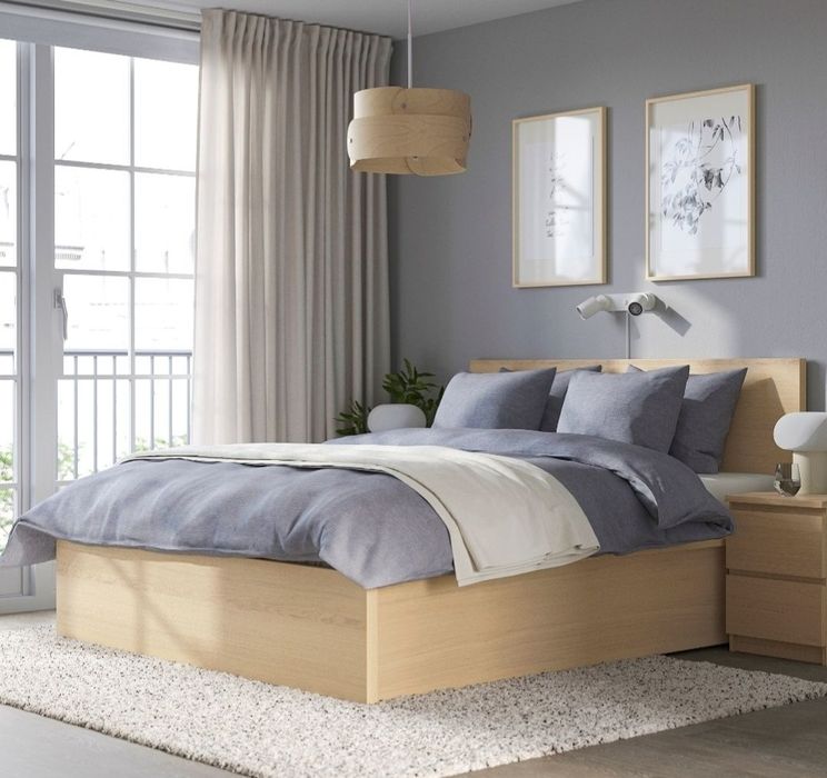 Sypialnia IKEA Malm 160x200 +Możliwość Dowozu