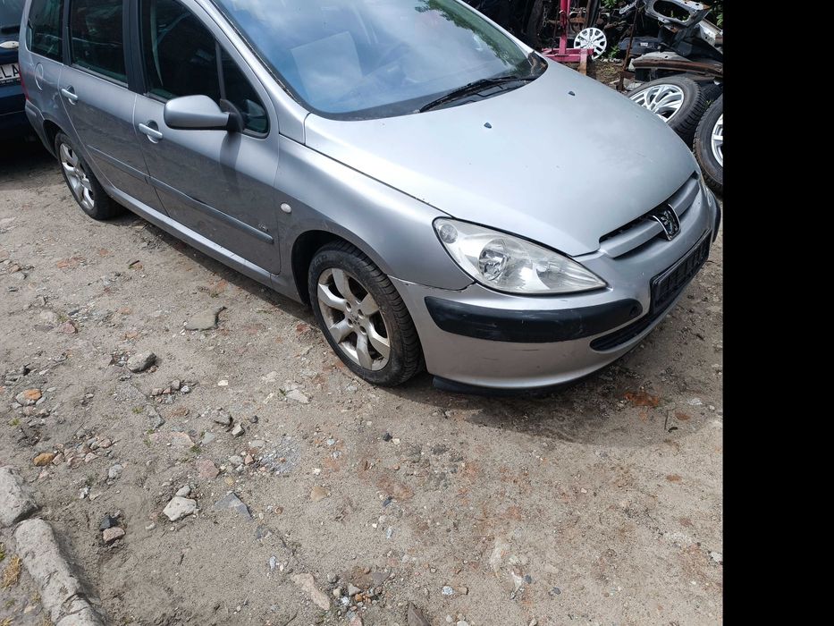 PEUGEOT 307 2.0 HDI pompa wtryski błotnik lampa zderzak maska drzwi