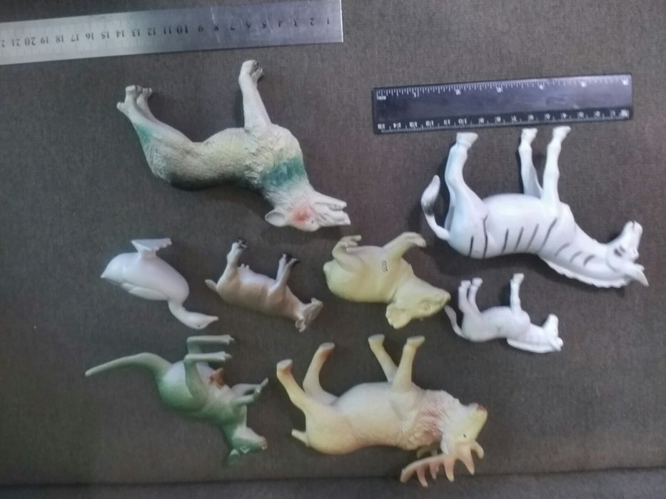 Дикие и домашние животные 8шт