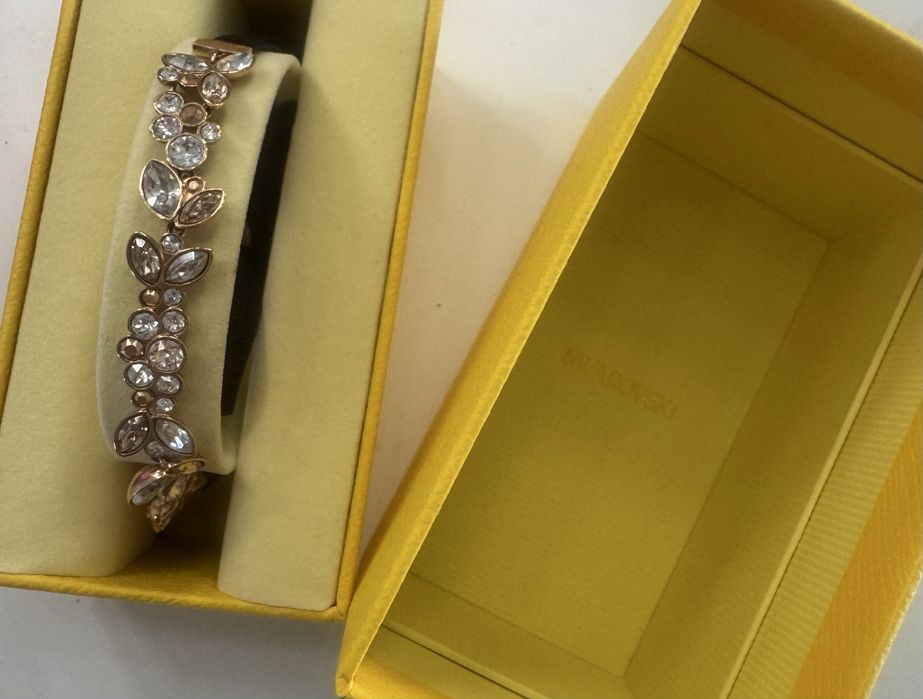 Nowy, oryginalny naszyjnik choker Swarovski okazja