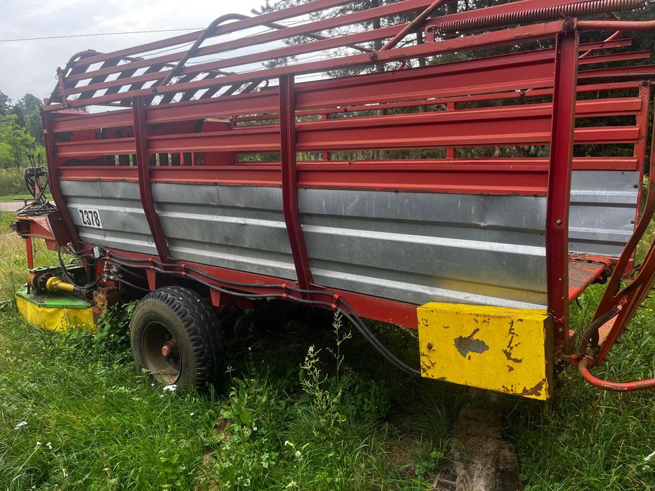 Ścinacz zielonki stalmech z378 przyczepa