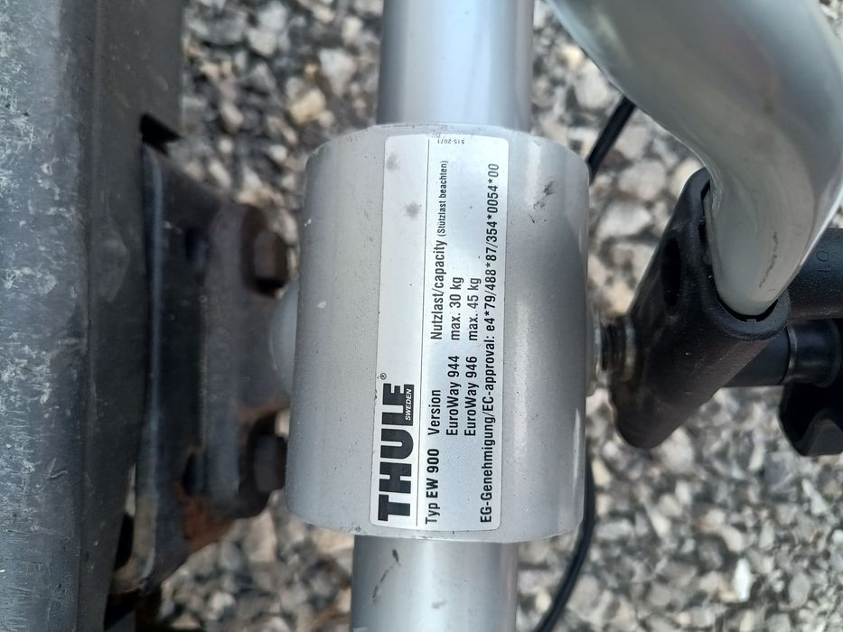 Bagażnik rowerowy platforma na hak Uchwyt rowerowy Thule EW944 nie Atera Aguri Uebler Eufab Westfalia