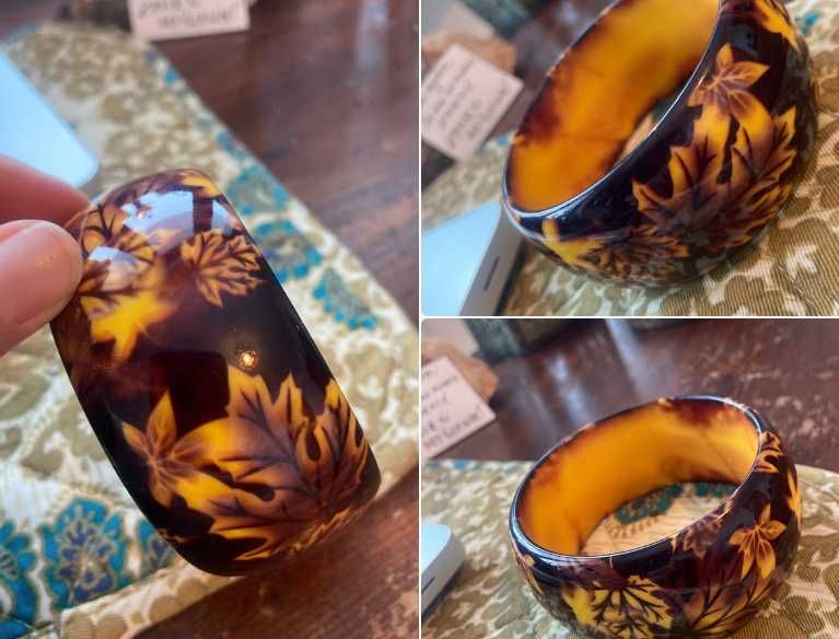 Bransoletka jesień Vintage biżuteria sztuczna