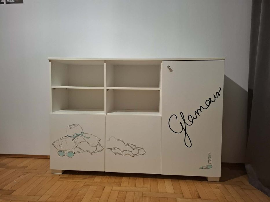 Komoda biała MEBLIK