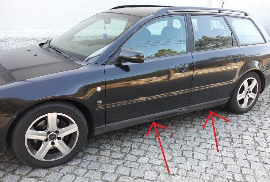 Jogo de 4 frisos para Audi A4 B5 1994-2000 NOVO