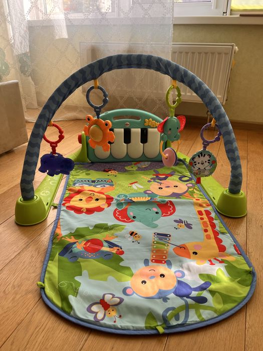 Розвивальний килимок « Піаніно» Fisher Price Kick and Play Piano Gym Фішер Прайс