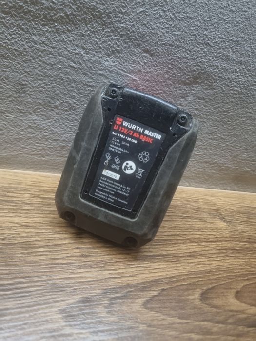 Sprzedam akumulator WÜRTH MASTER Li-Ion 12V 3Ah BASIC.