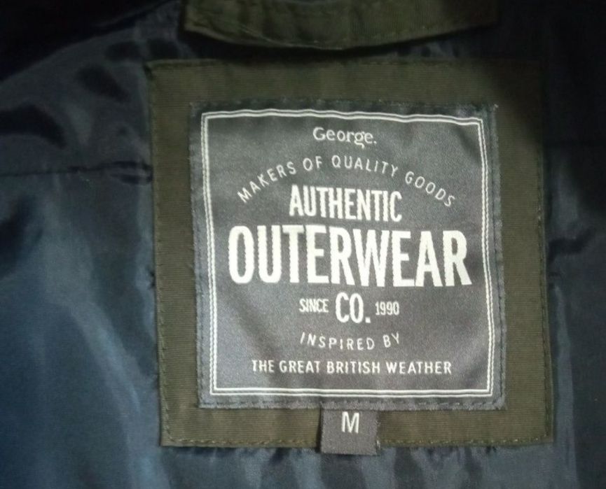 Продам оригинальную мужскую термо куртку парку George