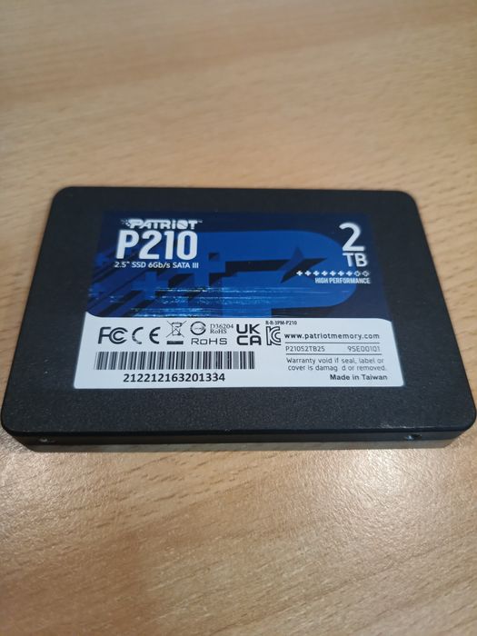 Dysk SSD 2TB Patriot P210