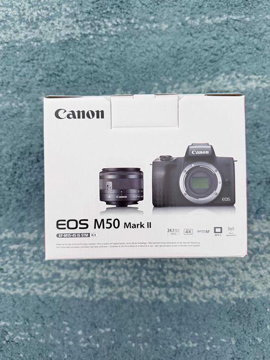 Canon EOS M50 Mark II c/ Kit Completo