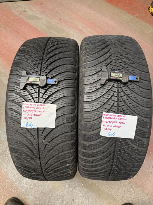 2x 225/55R17 101W GOODYEAR VECTOR 4seasons GEN-2 opony wielosezone M+S 3PMSF XL