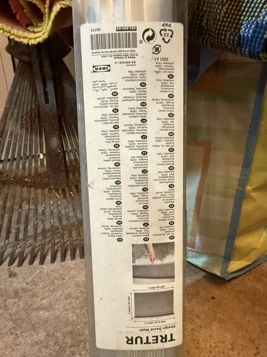 Cortina Tretur IKEA 140cm Nova