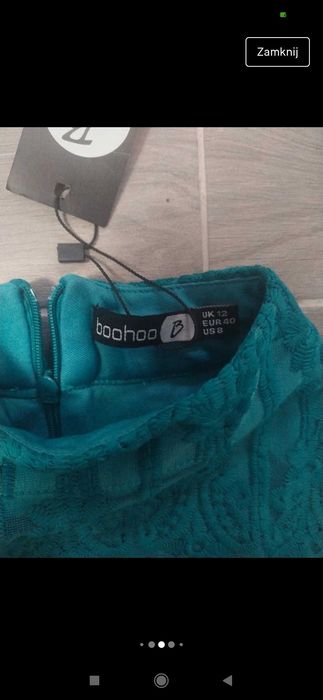 Piękna sukienka z koronką