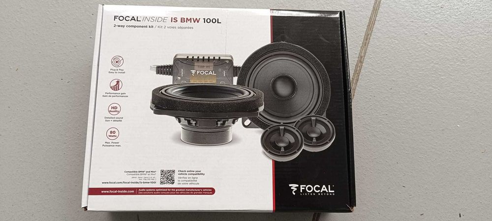 Zestaw Car Audio do BMW  – Focal Inside, MATCH UP 8DSP, Alpine SWE-815
