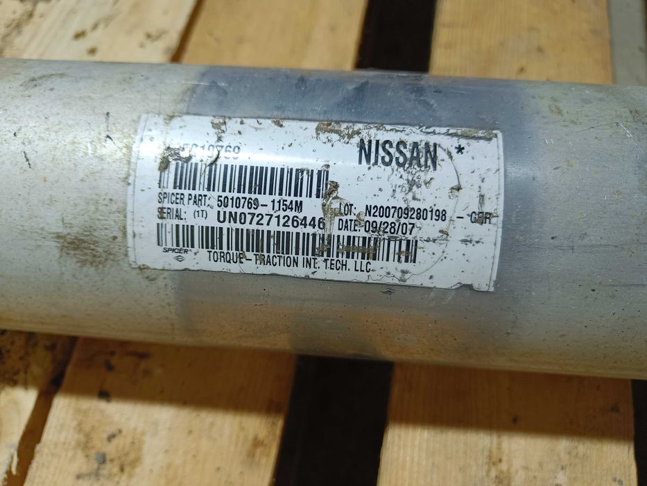 Кардан зад перед Nissan Navara D40 Pathfinder R51 Карданный вал L200