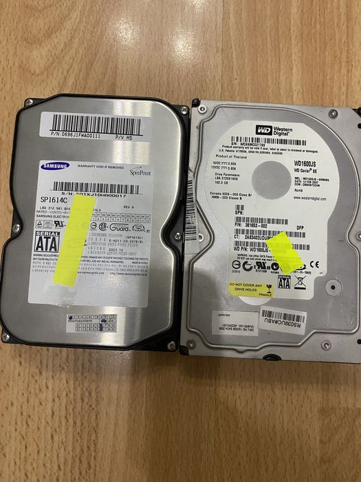 Dysk twardy HDD 3,5" SATA 160GB WD Seagate Samsung