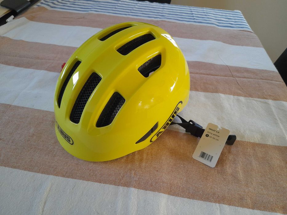 Abus Smiley 3.0 shiny yellow M 45-50cm kask dla dzieci