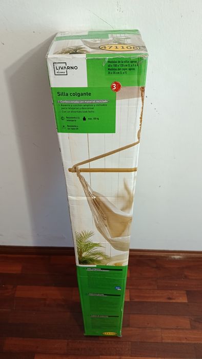 Cadeira de suspensão Livarno nova