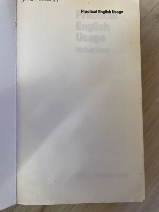 Practical English Usage Michael Swan Oxford University Press