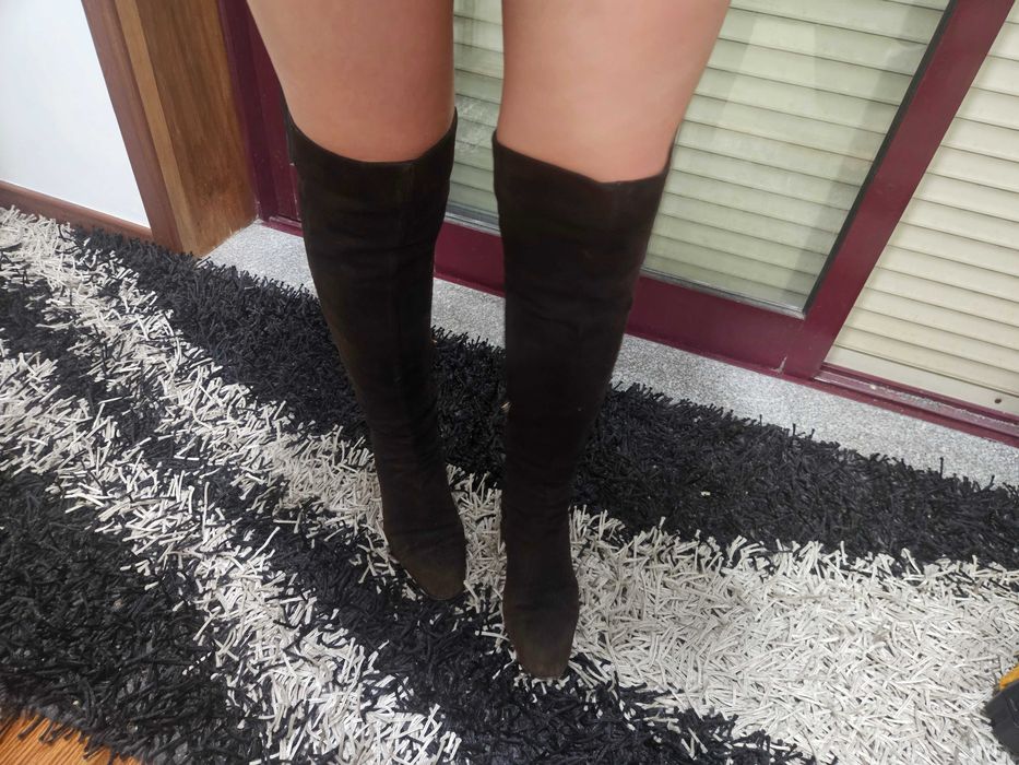Botas Gianvito Rossi — Acima do Joelho — Usadas