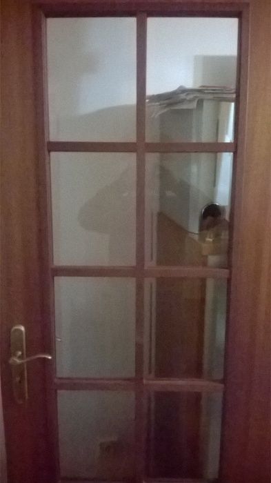 Porta interior com vidros