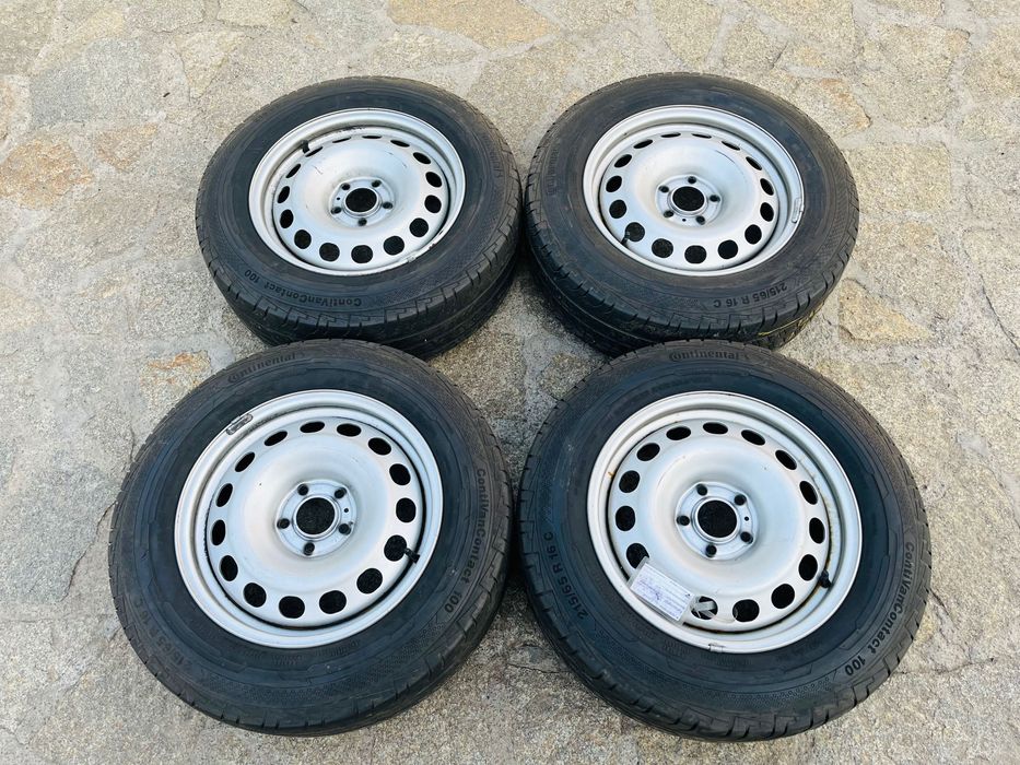 Комплект дисків з резиною на Fiat Scudo r16с, 5/108, Continental