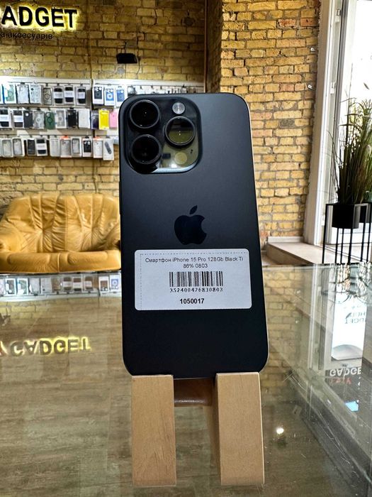 iPhone 15 Pro 128GB Black Titanium | Гарантія | Магазин