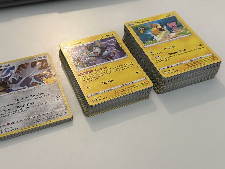Pokémon TCG – 120 kart Pokémon różne boostery common/uncommon/rare