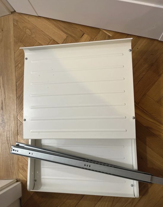 Ikea Pax Komplement wysuwana polka na buty do modulu szer. 50cm biała
