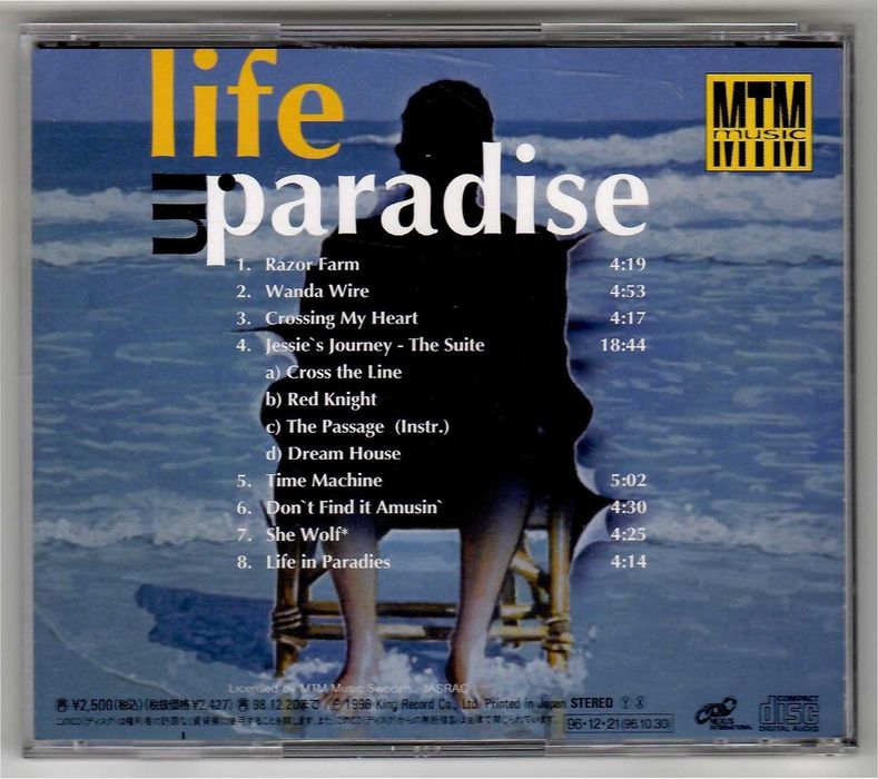 Storming Heaven - Life In Paradise - CD JAPAN
