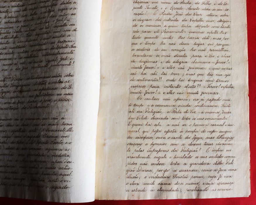 A Chrisma em Coimbra 1832, manuscrito