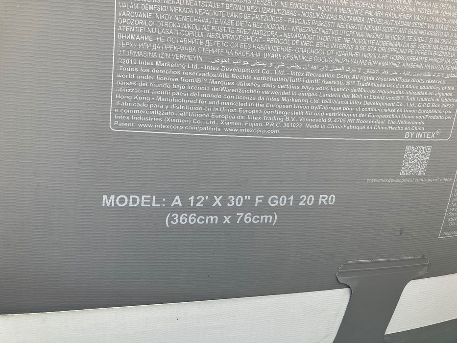 Piscina redonda INTEX com bomba