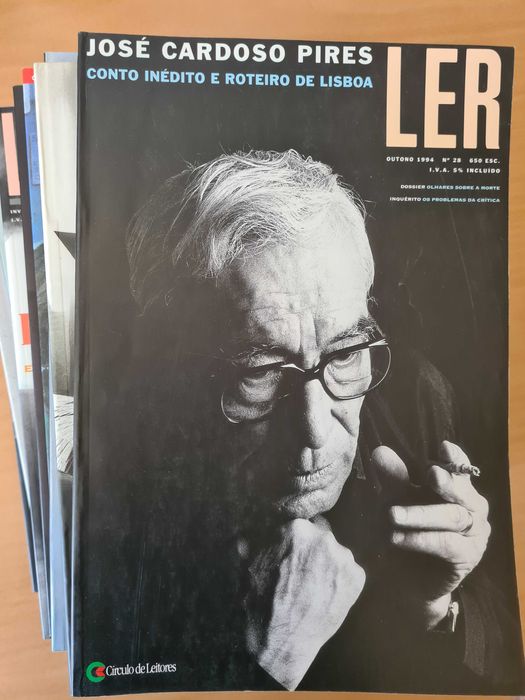 13 números da revista LER do Círculo de Leitores