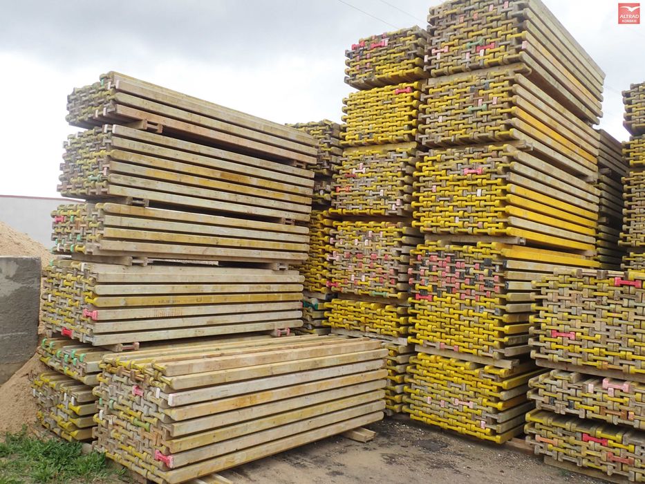 STROP, Wynajem Szalunków Stropowych, Płyty Szalunkowe, Sklejka, Doki