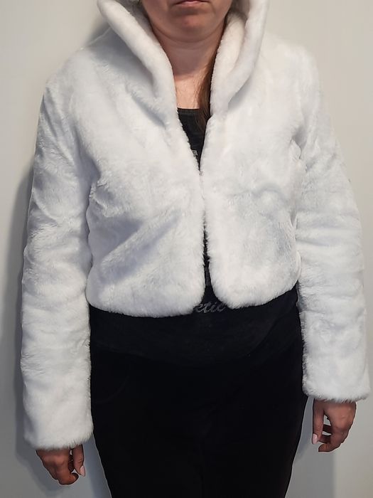 Biale Bolerko do sukni slubnej