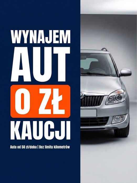 Wynajem samochodu 50zł dzień Nowy Tomyśl